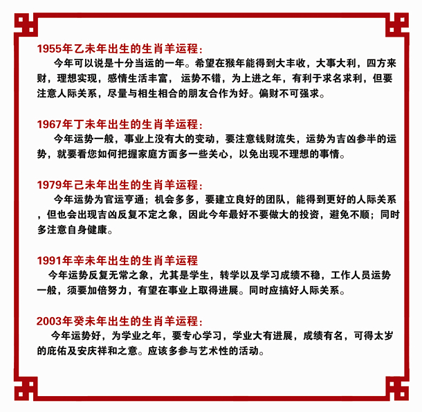 生肖羊2016年運(yùn)勢(shì) 生肖羊2016年運(yùn)勢(shì)