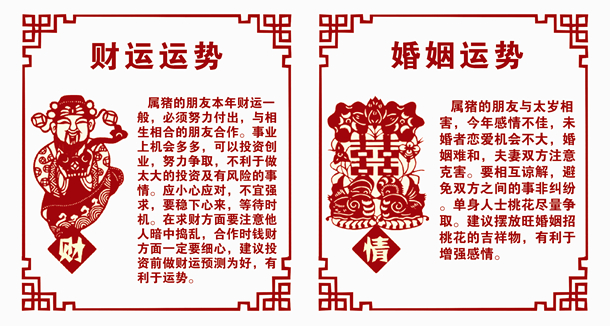 生肖豬財運運勢和婚姻運勢 生肖豬財運運勢和婚姻運勢
